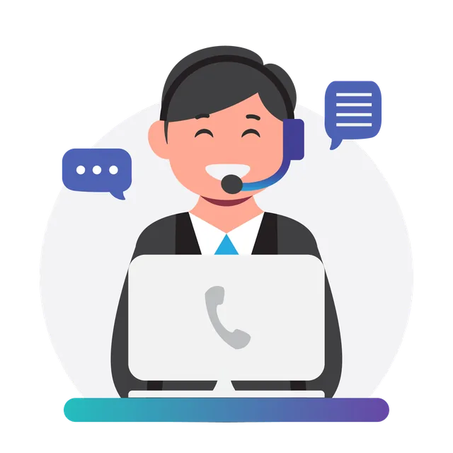 Customer Service Illustration